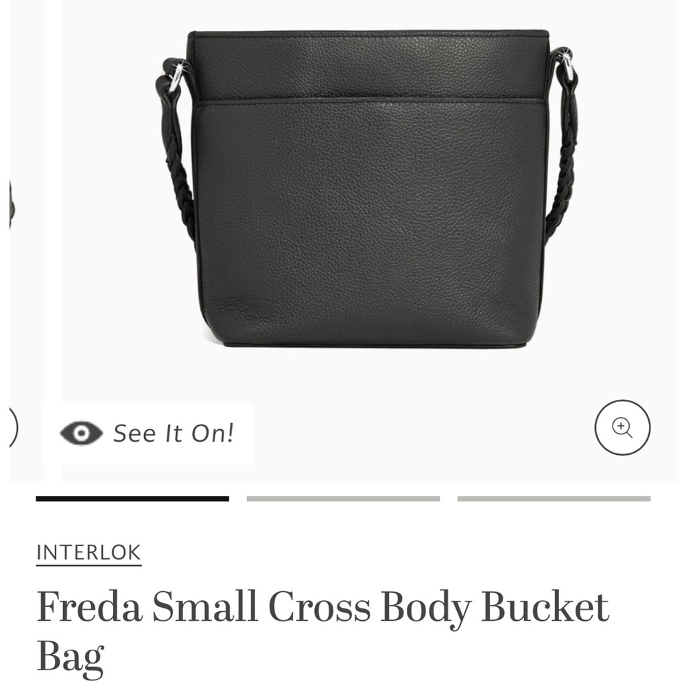 Brighton Black Crossbody Bag